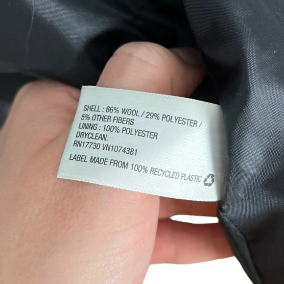 Merona • Wool Blend Peacoat - Picture 7 of 8